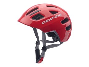 Dětská helma CRATONI Maxster Red Glossy (Varianta XS-S (46-51 cm))