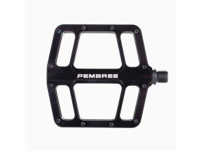 Pedály PEMBREE D3A Flat Pedal Large (Varianta Black)