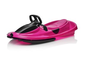 kluzák s volantem Plastkon Stratos růžový