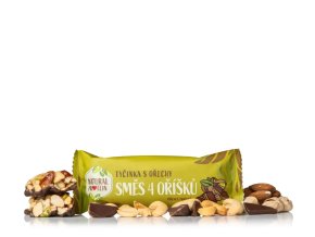 tyčinka NaturalProtein ořechová 40g směs 4 ořechů