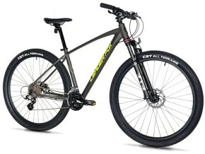 EVOLUTION 29, 16"-1, GREY MATT - YELLOW LOGO (Velikost rámu 16")