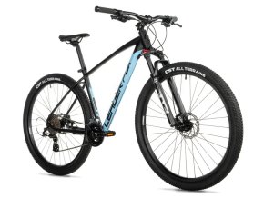 EVOLUTION 29, 16"-4, BLACK MATT/BLUE (Velikost rámu 16")