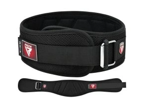 vzpěračský pás RDX RX4 černý (Velikost S)