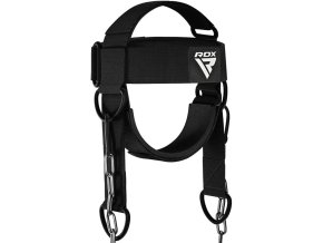 posilovač krku RDX HEAD HARNESS H2 černý plus
