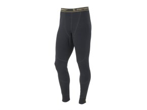 spodky dlouhé pánské SENSOR MERINO DOUBLE FACE černé