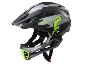 Helma CRATONI C-Maniac Pro Black/Lime Matt - S/M (53-56cm)