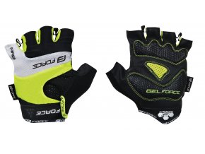 rukavice FORCE RAB gel, fluo