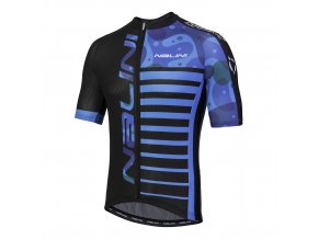 NALINI DRES AHS CROSS SS JERSEY NERO/AZZURRO SURF