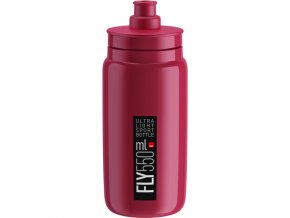 lahev ELITE FLY 20 fialová/černé logo 550 ml