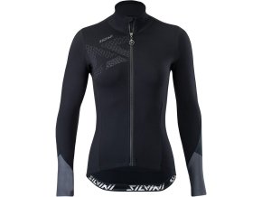Dámský dres Silvini WD1618 Calvana (Velikost XS, Barva black-charcoal)