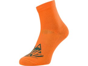 Unisex ponožky Silvini UA1809 Orino (Velikost 36-38, Barva orange-ocean)