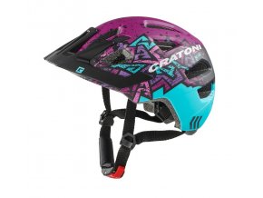 Dětská helma CRATONI Maxster Pro Wild/Purple Matt S/M (51-56cm)