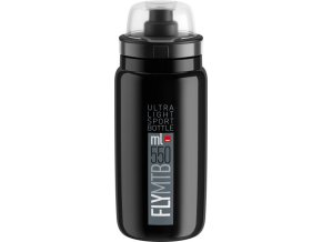 lahev ELITE FLY MTB 20 černá/šedé logo 550 ml