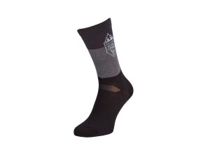 Unisex ponožky Silvini UA1644 Ferugi (Velikost 36-38, Barva black-cloud)