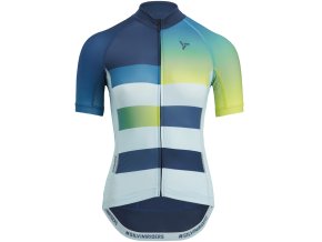 Silvini dámský dres WD2045 Mazzana (Velikost XS, Barva navy-turquoise)