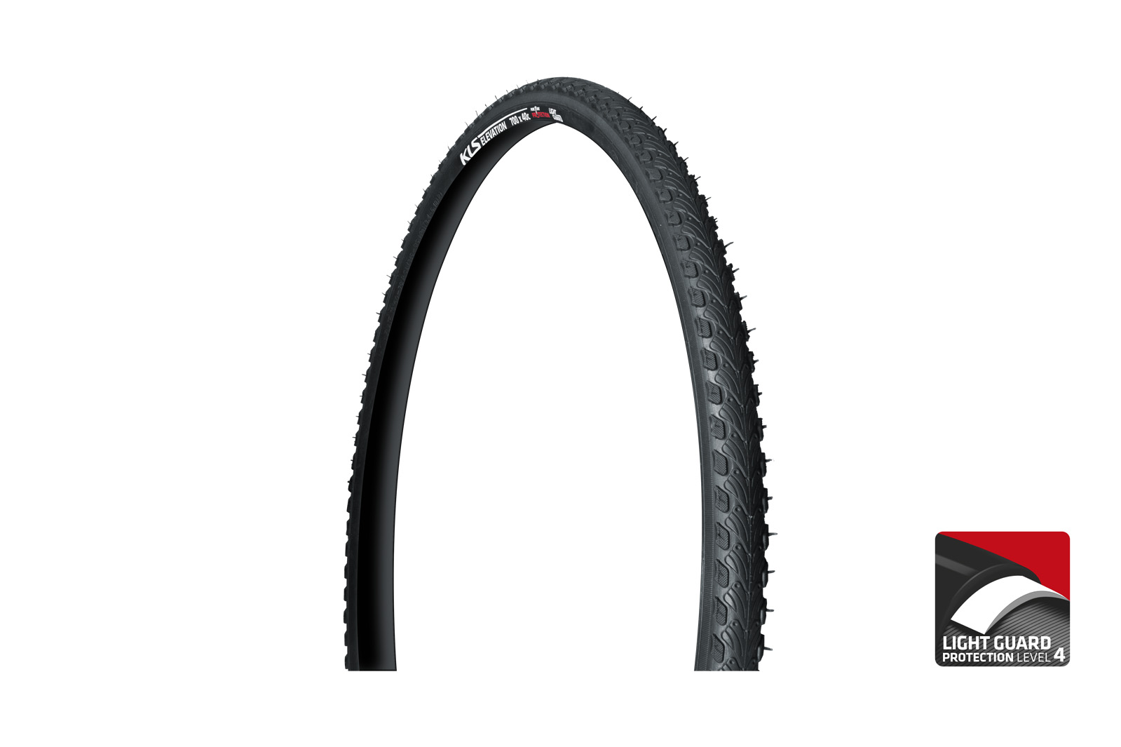 Kellys Bicycles KELLYS Plášť KLS ELEVATION 700x40C, Light guard protection Varianta: plast-kls-elevation-700x40c-light-guard-protection