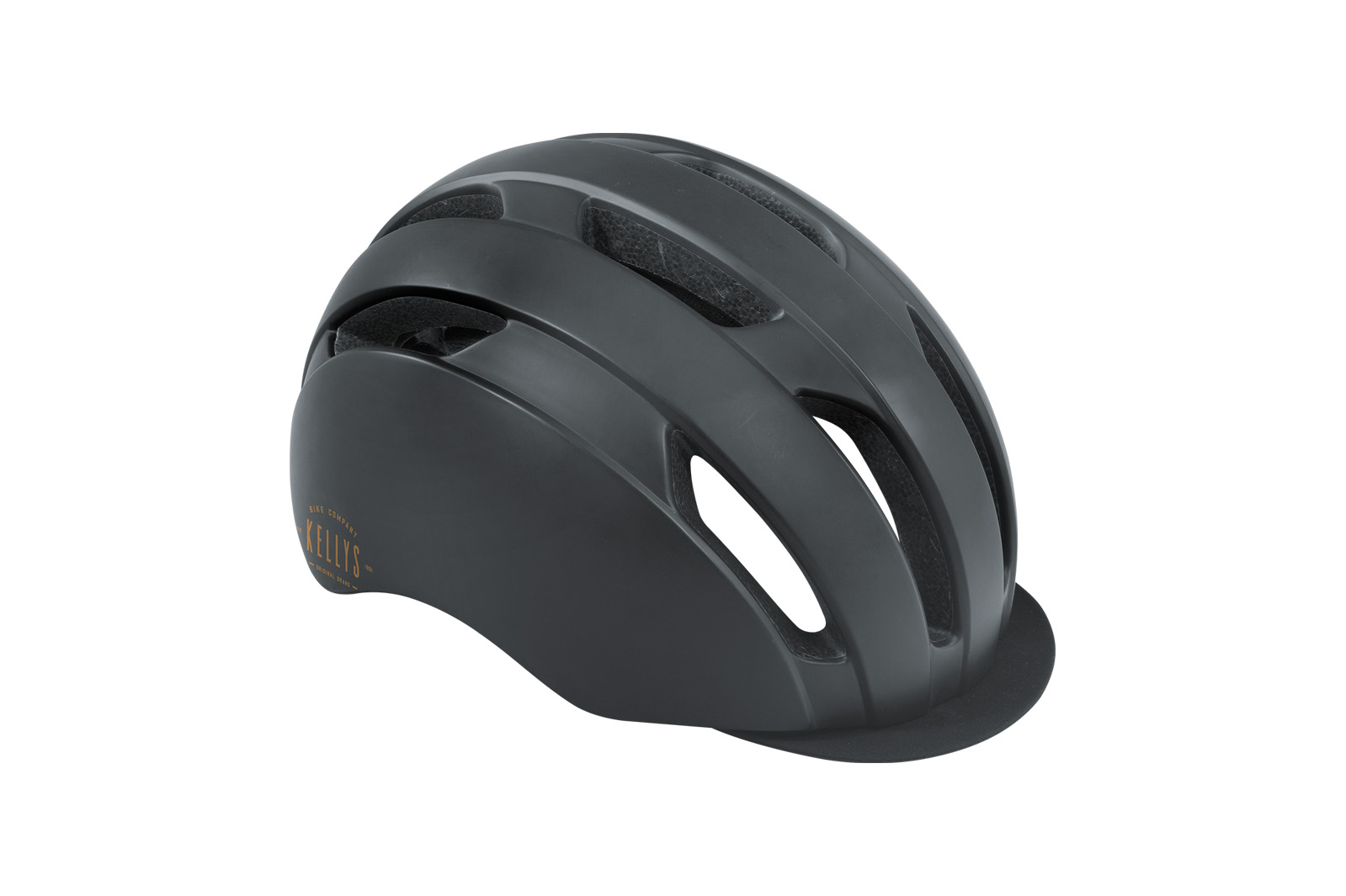 Kellys Bicycles KELLYS Přilba TOWN CAP black matt Varianta: prilba-town-cap-black-matt-s-m