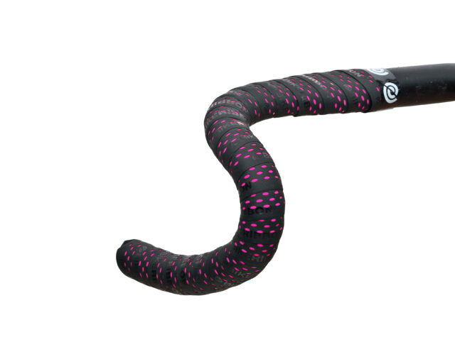 Omotávka BIKERIBBON Drops Varianta: černá/růžová