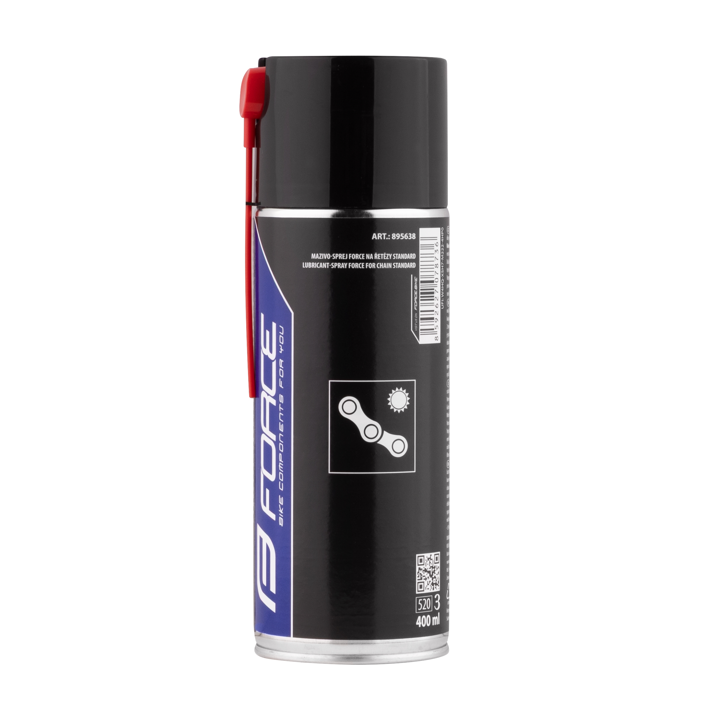 mazivo-sprej FORCE na řetězy STANDARD 400ml