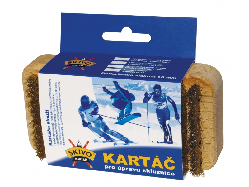 Druchema kartáč Skivo bronzový