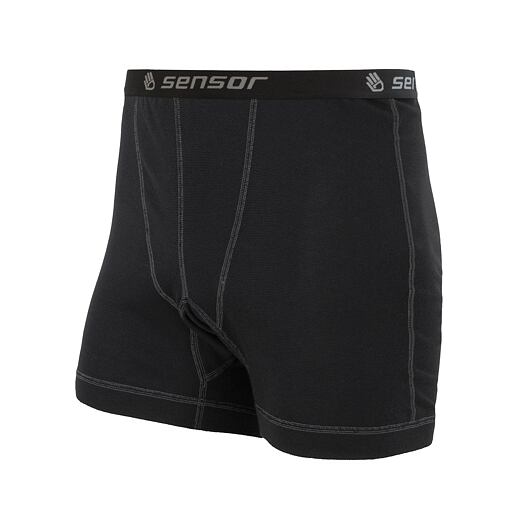 boxerky SENSOR DOUBLE FACE černé Velikost.: L