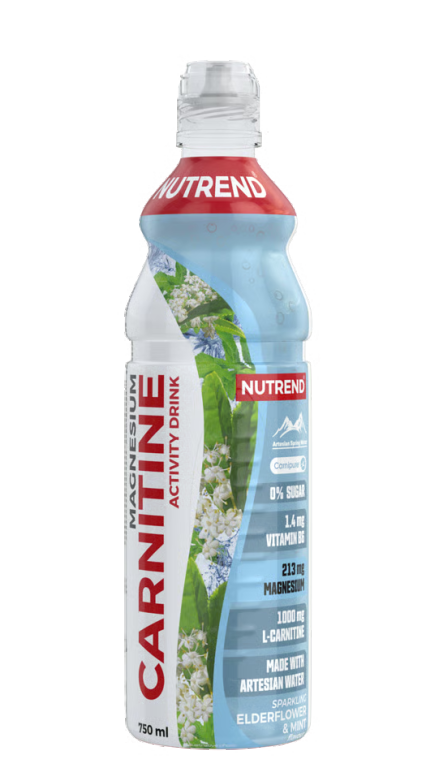 nápoj Nutrend CARNITINE MAGNESIUM ACTIVITY 750ml bezinka+máta