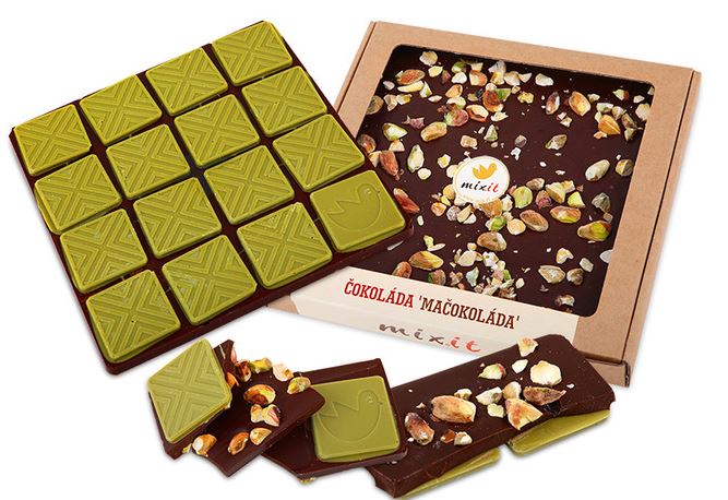 čokoláda 'Mačokoláda' Mixit 250g