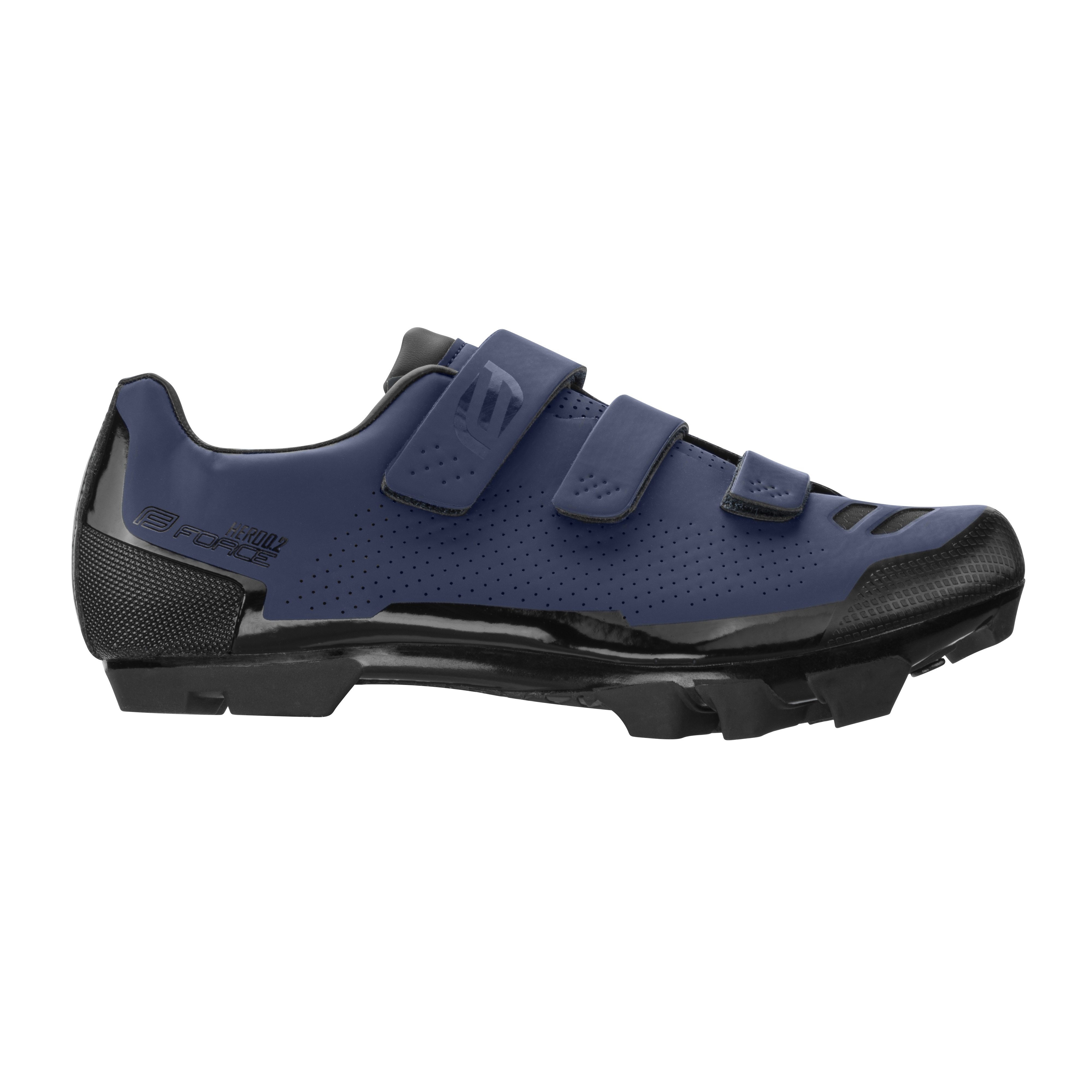 tretry FORCE MTB HERO 2, modré Varianta: 43