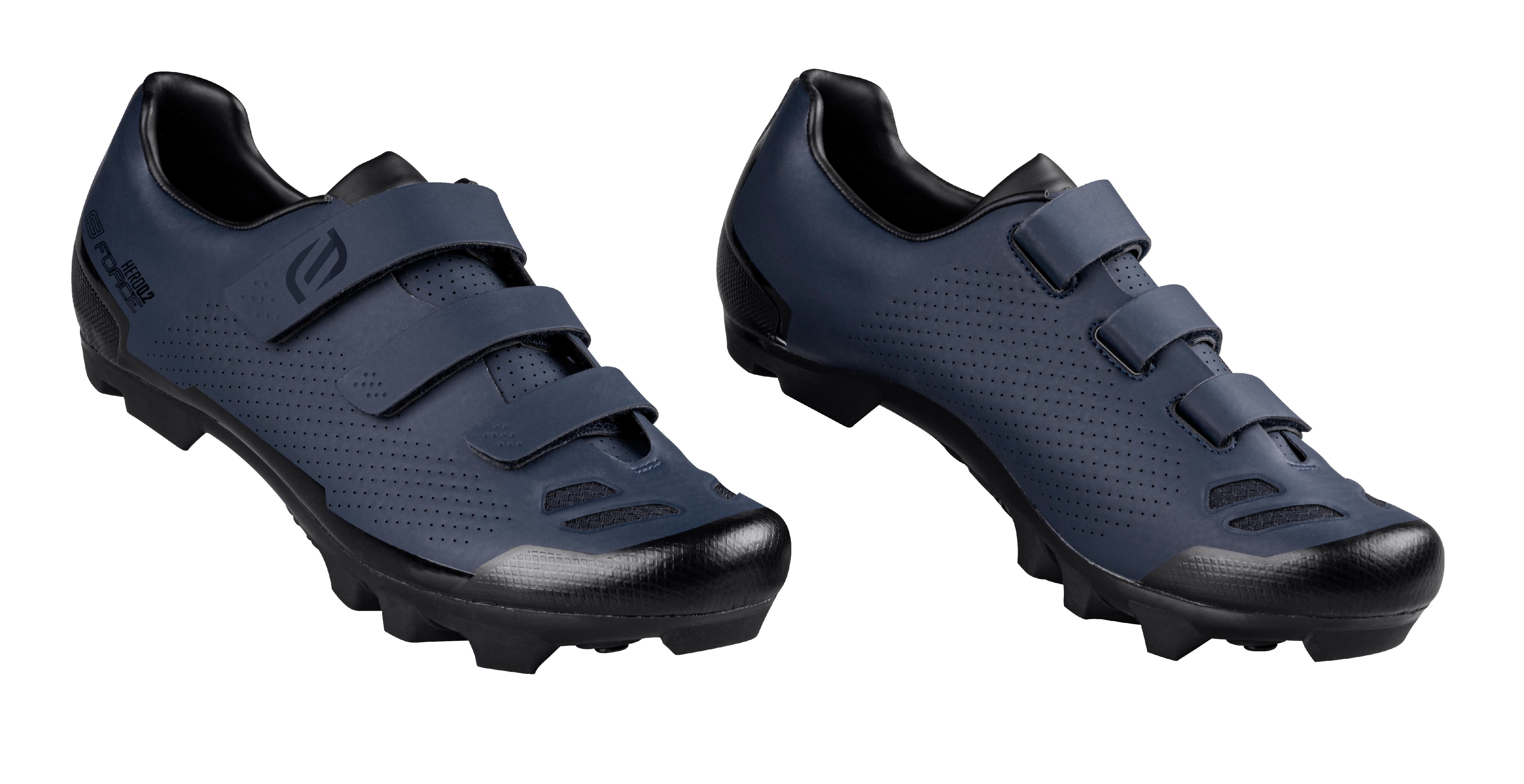 tretry FORCE MTB HERO 2, modré Varianta: 36