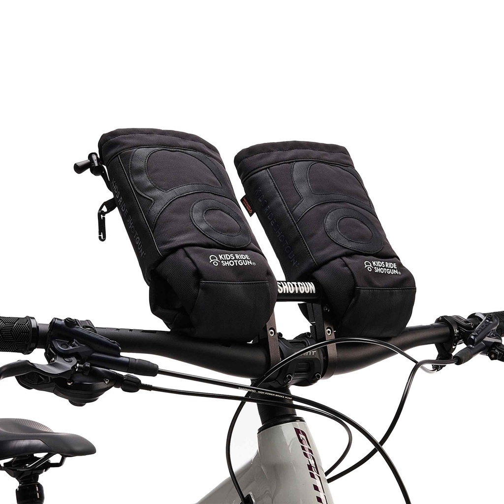 Kids Ride Shotgun Pogies Rukavice pro děti Barva: Černá, Určení: Dětské