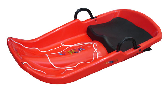 Plastkon kluzák plastový Cyclone červený