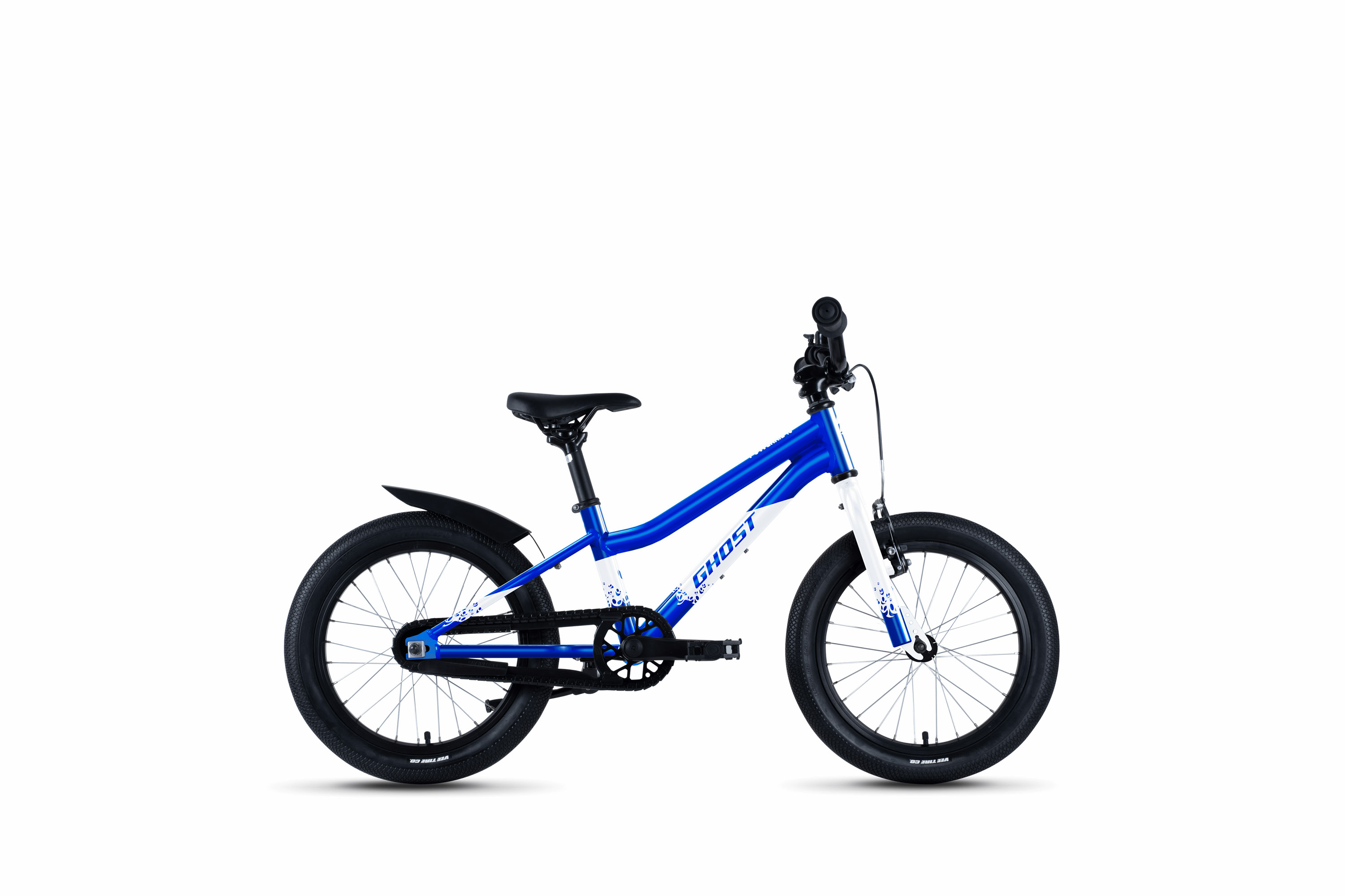 GHOST Powerkid 16 Candy Blue/Pearl White Gloss