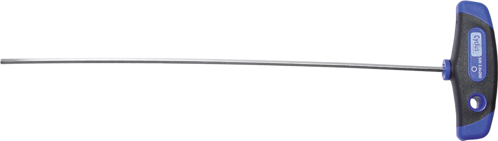 CYCLUS TOOLS hexagon box spanner 3mm with 250mm blade - multicomponent T-grip