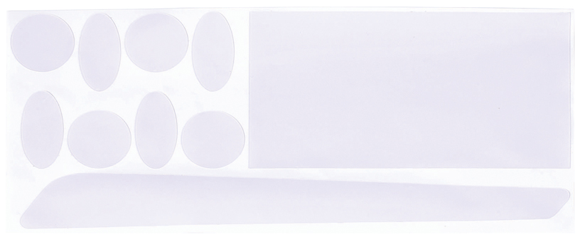 chránič rámu BBB BBP-57 ClearSkin sada
