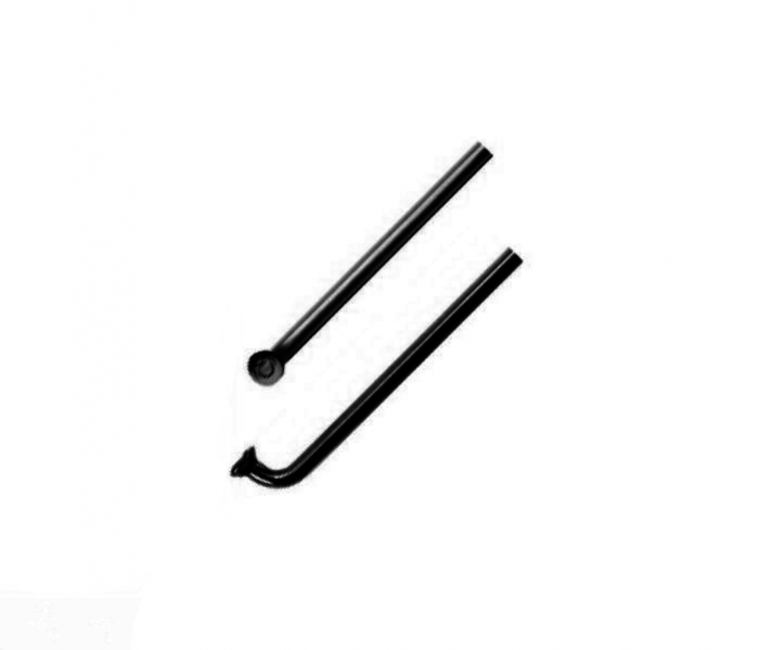 drát nerez CnSpoke 2x254mm černý