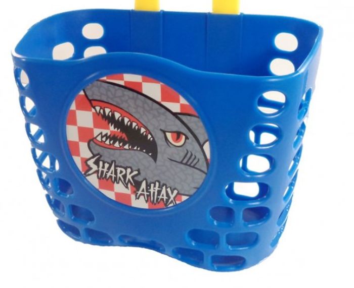 4RACE koš dětský barevný modrý Shark + pásky