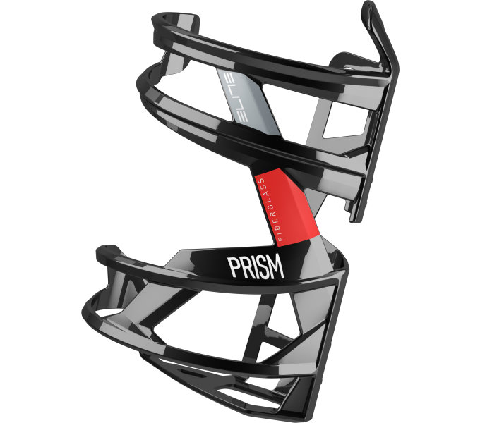 košík ELITE Prism Left glossy, červený graphic