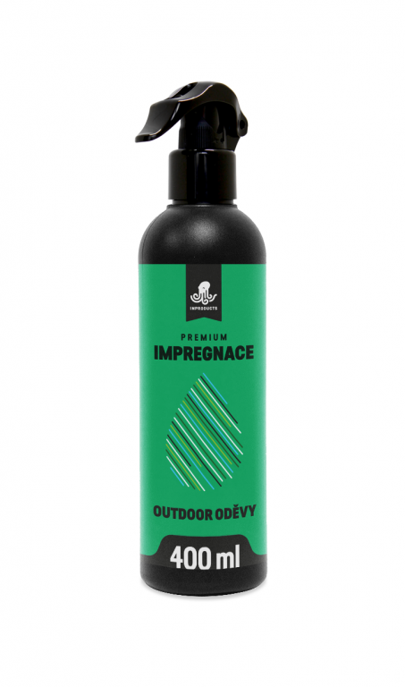 impregnace NANOPROTECH INPRODUCTS Premium 400 ml na outdoor oděvy