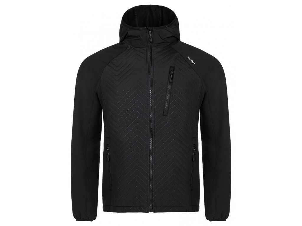bunda pánská LOAP URTIS softshell černá Velikost.: L