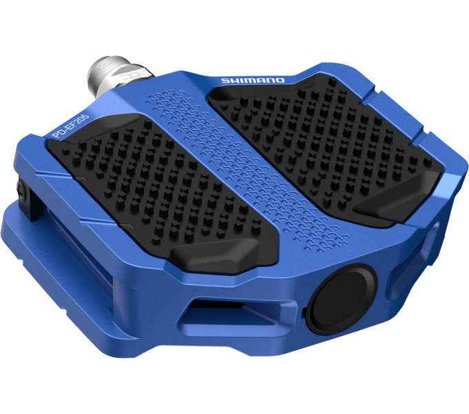 pedály Shimano PD-EF205 modré original balení