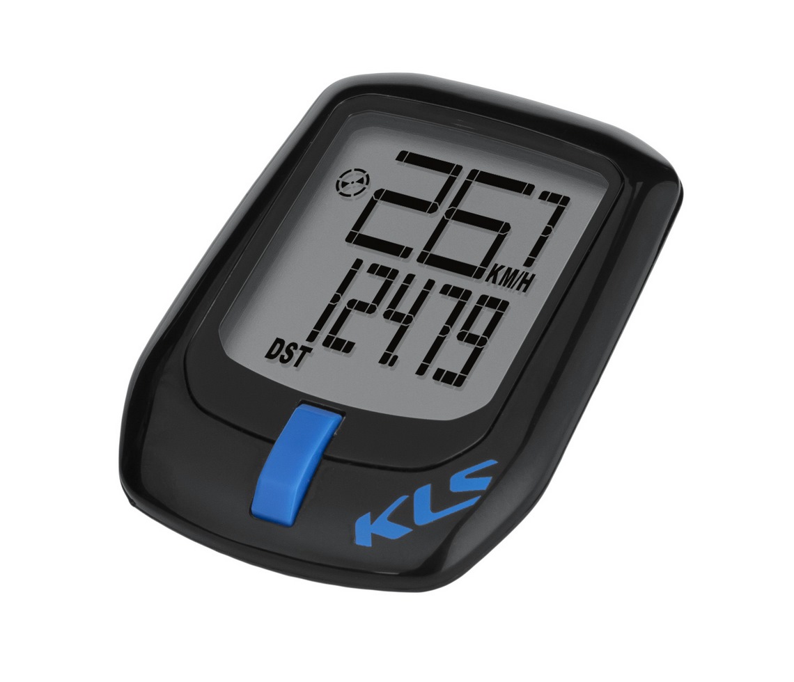 Kellys Bicycles KELLYS Cyklopočítač DIRECT black-blue Varianta: cyklopocitac-direct-black-blue