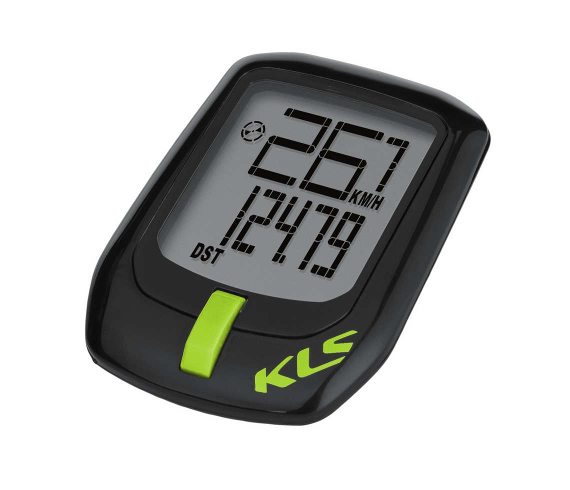 Kellys Bicycles KELLYS Cyklopočítač DIRECT black-green Varianta: cyklopocitac-direct-black-green