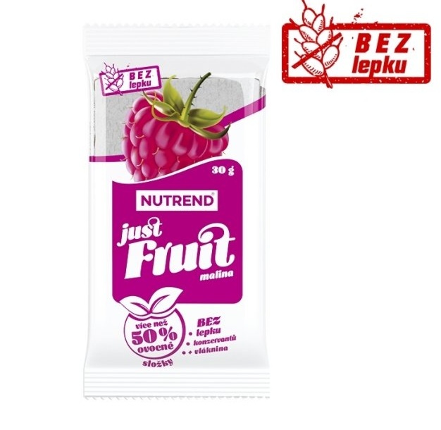 tyčinka Nutrend JUST FRUIT malina 30g
