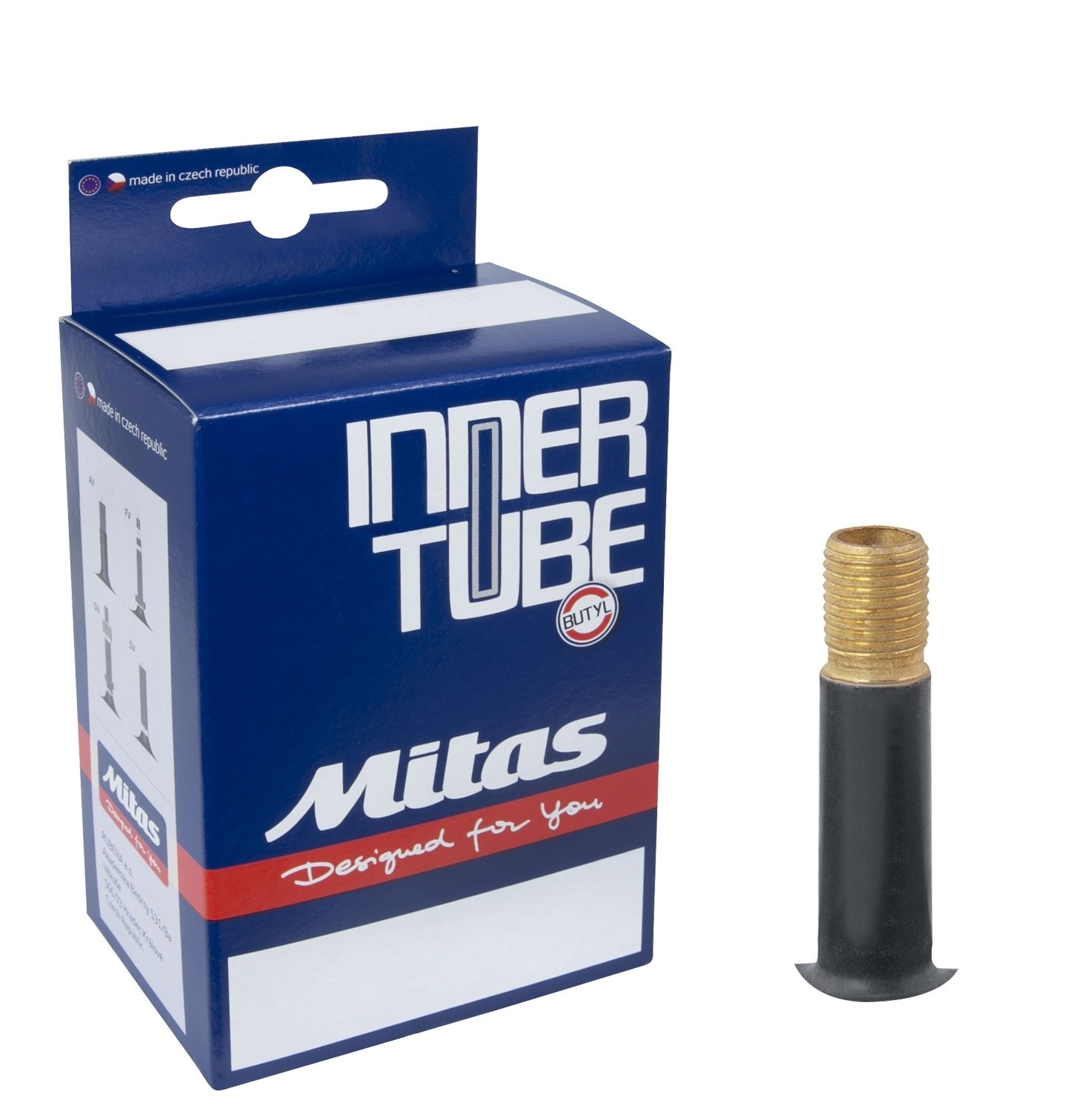 duše MITAS 14 x 1,25-1,75, auto ventilek AV35