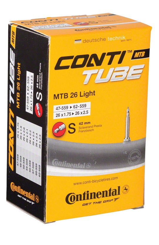 Duše CONTINENTAL MTB Light 26 FV