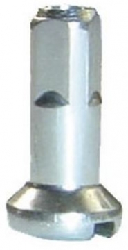 nipl CnSpoke mosaz 2x14mm stříbrný