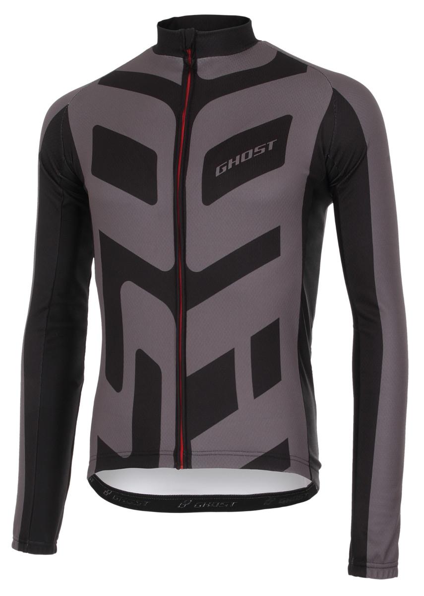 Dres s dlouhým rukávem GHOST Performance Black/Grey Varianta: S