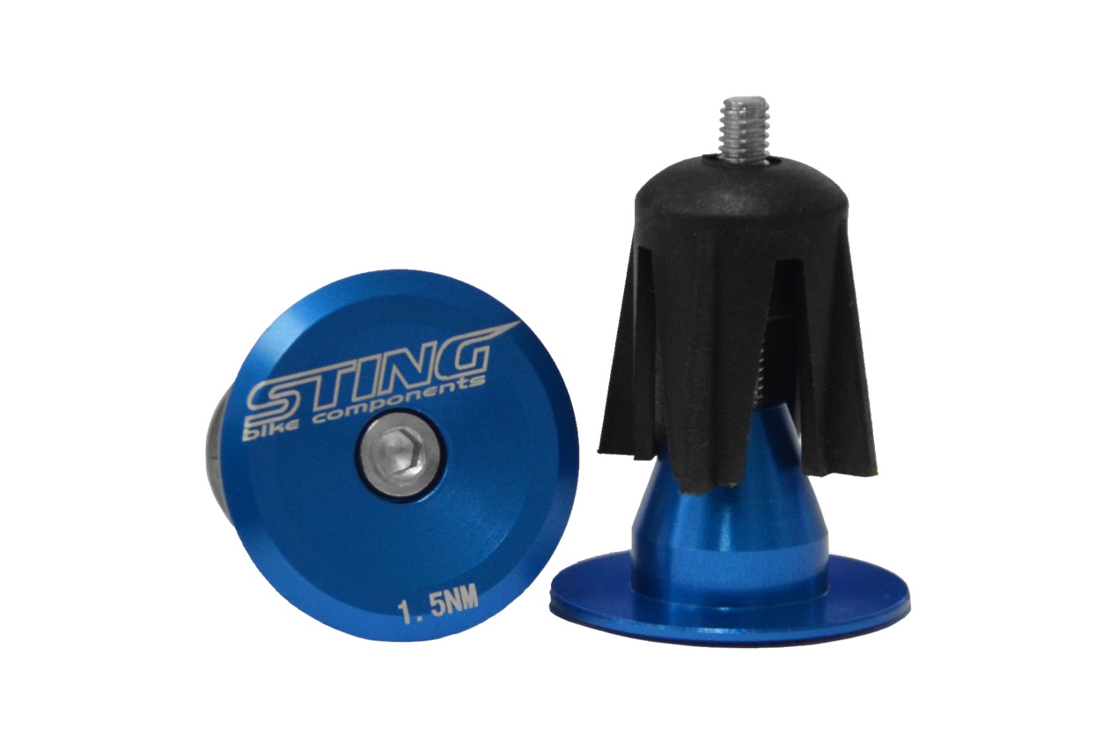 Sting Zátka řidítek ST-PLUG02 barvy: modrá