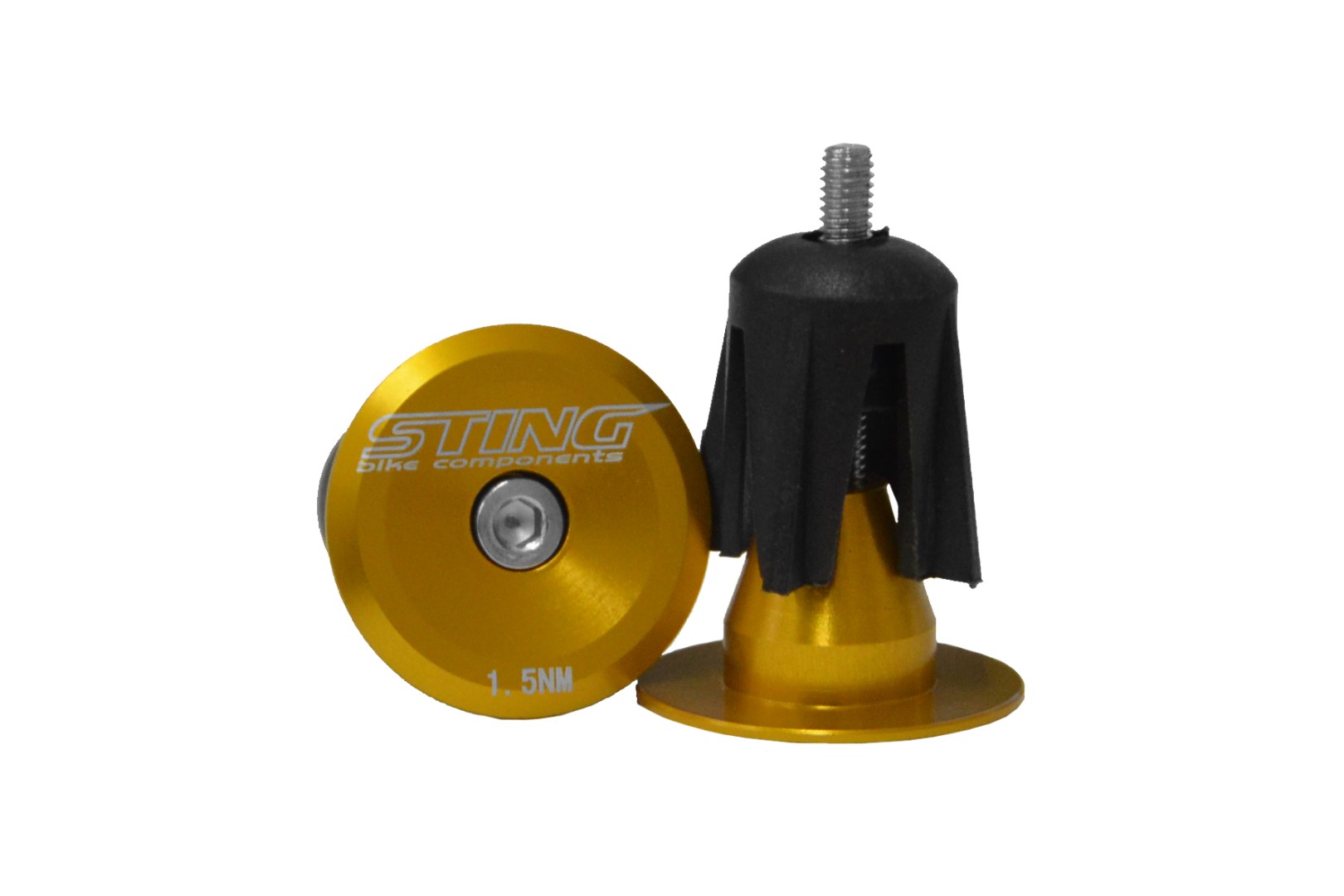 Sting Zátka řidítek ST-PLUG02 barvy: zlatá
