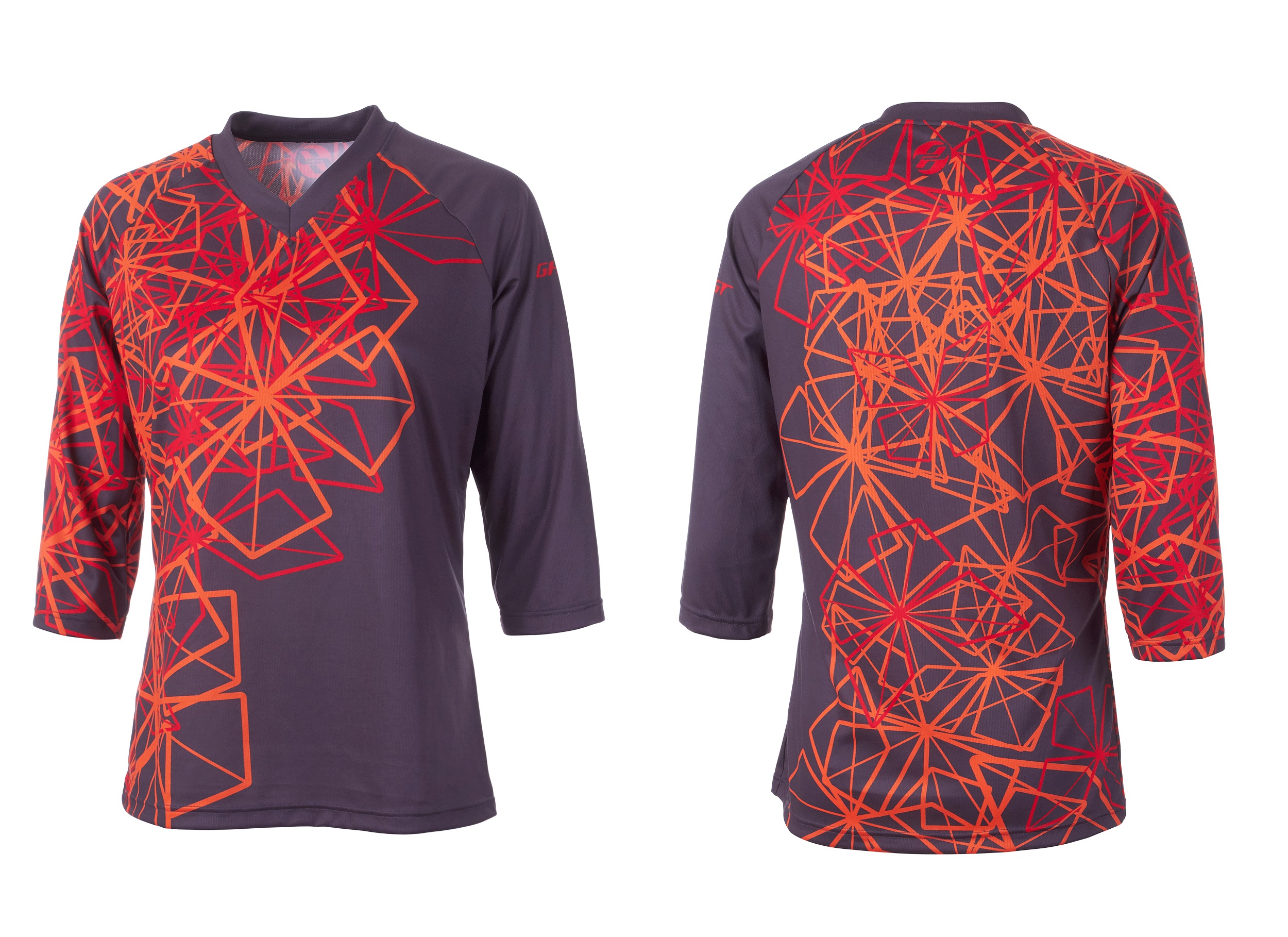 Dámský dres s 3/4 rukávem GHOST AM Varianta: XS